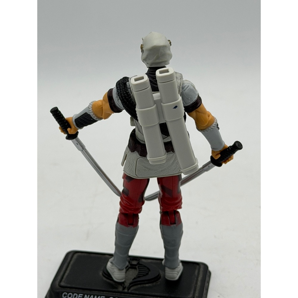2010 G.I. Joe Pursuit of Cobra Storm Shadow 1104 Action Figure Stand 3.75" - Picture 2 of 16